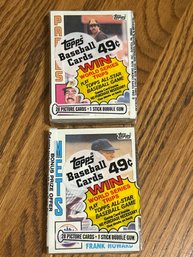 1984 Topps Baseball Cello Packs (lot Of 2)