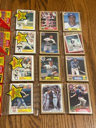 Lot Of (4) 1987 Topps Unopened Rak Paks