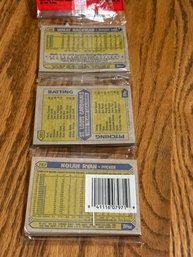 1987 Topps Unopened Rak Pak With HOF Nolan Ryan Showing !