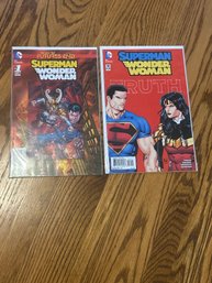 Lot Of (2) DC Comics Superman/wonder Woman