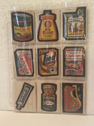 1979 Topps Wacky Packages Series #1 - Lot Of 9