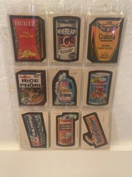 1979 Topps Wacky Packages Series #1 - Lot Of 9