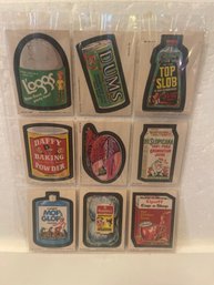1979 Topps Wacky Packages Series #1 - Lot Of 9