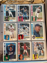1984 Topps Baseball Complete Set, Traded Set. PSA 7 Don Mattingly!!