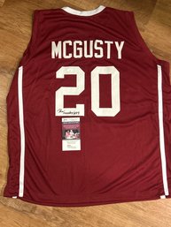 Kameron McGusty Autographed Jersey