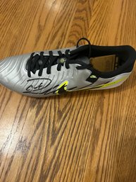 Ronaldo Autographed Cleat  With COA