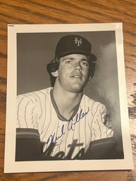 Signed 4x5 Neil Allen Photo