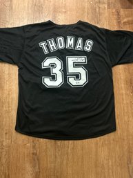 Frank Thomas Autographed Jersey With COA