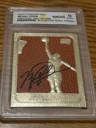 1996-97 Fleer Michael Jordan 23KT Gold Card WCG 10