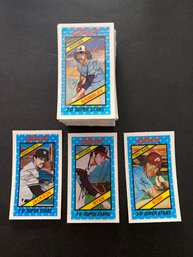 1980 Kelloggs Baseball Card Complete Set