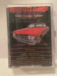 MUSCLECARS 1992 Premier Edition Trading Collect-A-Card  COMPLETE SET