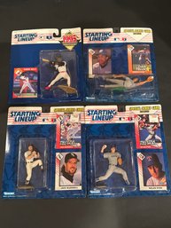 Starting Lineup Baseball Figure Lot Of 4