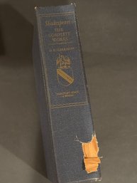 Shakespeare Complete Works GB Harrison Blue Hardcover Harcourt Brace World 1968