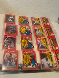 1990 Donruss Rack Packs Lot Of - 4