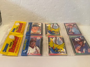 1989 Donruss Rack Packs Lot Of - 2