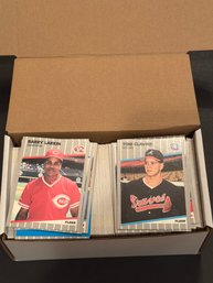 1989 Fleer Baseball Card Lot Of 300 Plus