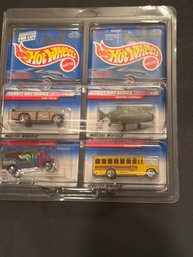Hot Wheels Lot Of 4 In Plastic Holder