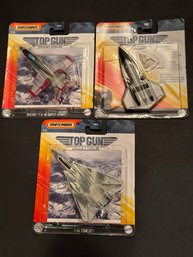 Matchbox Top Gun Plane Lot Of 3