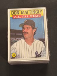 1986 Topps Baseball Card  Don Mattingly All Star Bulk Dealer Lot Of 50