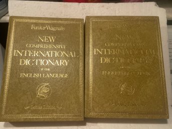 Funk And Wagnalls New Comprehensive Dictionary Of The English Language  I & II