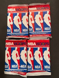 1990/1991 Hoops Unopened  Packs Lot Of 4. Jordan!!