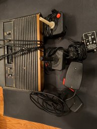 Atari 2600 Gaming System, Power Cord, 4 Controllers