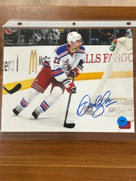 Dan Boyle NY Rangers  Autographed 8x10 Photo Authenticated