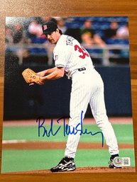 Bob Tewksbury Minnesota Twins Autographed Photo W/COA