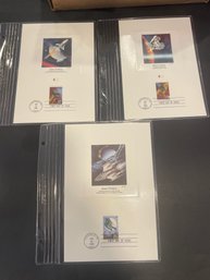 UNITED STATES USA - 1987 C.P.A. - PROOFCARD - FDI - Lot Of 3