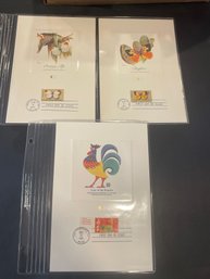 UNITED STATES USA - 1987 C.P.A. - PROOFCARD - FDI - Lot Of 3