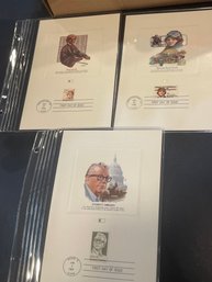 UNITED STATES USA - 1987 C.P.A. - PROOFCARD - FDI - Lot Of 3