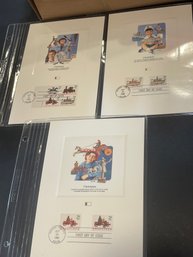 UNITED STATES USA - 1987 C.P.A. - PROOFCARD - FDI - Lot Of 3