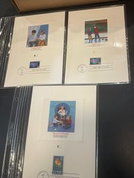 UNITED STATES USA - 1987 C.P.A. - PROOFCARD - FDI - Lot Of 3