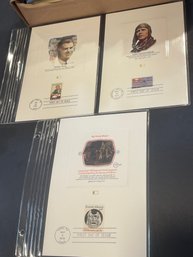 UNITED STATES USA - 1987 C.P.A. - PROOFCARD - FDI - Lot Of 3