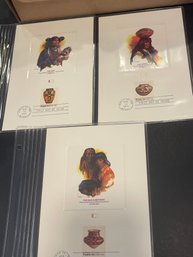 UNITED STATES USA - 1987 C.P.A. - PROOFCARD - FDI - Lot Of 3