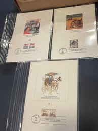 UNITED STATES USA - 1987 C.P.A. - PROOFCARD - FDI - Lot Of 3