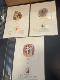 UNITED STATES USA - 1987 C.P.A. - PROOFCARD - FDI - Lot Of 3