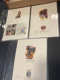 UNITED STATES USA - 1987 C.P.A. - PROOFCARD - FDI - Lot Of 3