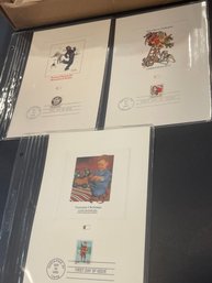 UNITED STATES USA - 1987 C.P.A. - PROOFCARD - FDI - Lot Of 3