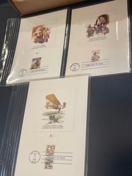 UNITED STATES USA - 1987 C.P.A. - PROOFCARD - FDI - Lot Of 3