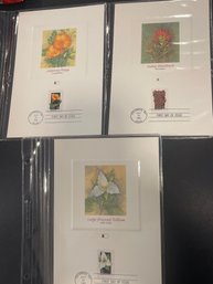 The Flowers Of The 50 States By Fleetwood - Lot Of 3