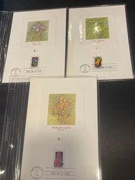 The Flowers Of The 50 States By Fleetwood - Lot Of 3