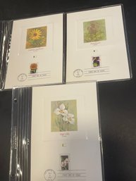 The Flowers Of The 50 States By Fleetwood - Lot Of 3