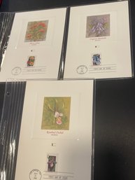 The Flowers Of The 50 States By Fleetwood - Lot Of 3