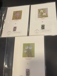 The Flowers Of The 50 States By Fleetwood - Lot Of 3