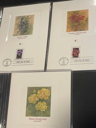 The Flowers Of The 50 States By Fleetwood - Lot Of 3