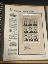 American Commemoratives - Lot Of 2 Panels