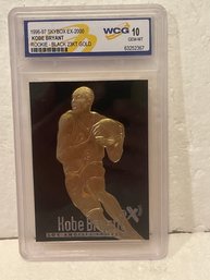 Graded Gem-Mint 10 KOBE BRYANT 1996 Skybox 23K Black Gold ROOKIE Card