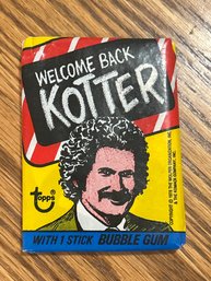 1976  Topps Welcome Back Kotter Unopened Wax Pack
