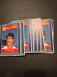 1986 Burger King Don Mattingly Baseball Card Bulk Dealer Lot Of 9